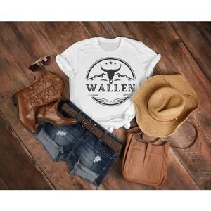 Morgan Wallen Concert Tee Nashville Travel Tee Wallen Concert Tshirt